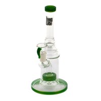 Thug Life Glasbong 14,5er - Barrel Green Perc - H:23cm...