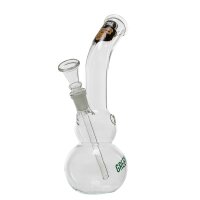 Greenline Glasbong 14,5er - mit Doppel-Bauch & Affen...