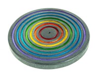 Räucherstäbchenhalter - Stone Chakra - Rund...