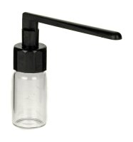 Pulverfläschchen mit Löffel im Henkel - Klein...