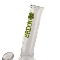 Glasbong Greenline 12,5er H:20cm D:24mm - Doppel Bauch
