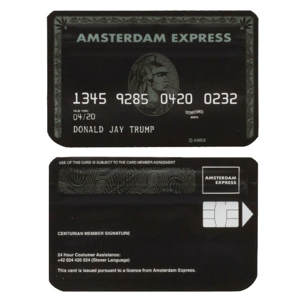 Amsterdam - Tütchen - Amsterdam Express (American Express) - 85x55mm - 1 Stück