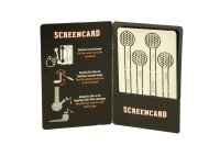 Scorpio Screencard Edelstahlsiebe - Premium - 4x 12mm -...