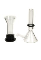Kupplung für kleine Glasbongs mit Dichtung - L:5cm...