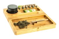 RAW Rolling Tray "Bamboo Flip" 22x23,4x2cm