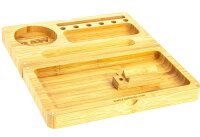 RAW Rolling Tray "Bamboo Flip" 22x23,4x2cm