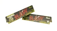 RAW Organic Hemp Black - unbleached - King Size Slim - 32...