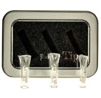 Black Leaf Glastips -  6/7/8mm - 3Stk.