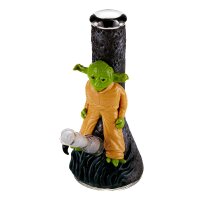 Amsterdam Glasbong 18,8er - Green Master (Yoda) - mit...