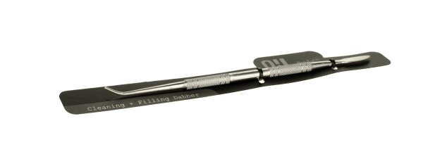 Oil Black Leaf Dabber - Spatel/Zahnarzt L:18cm - Edelstahl