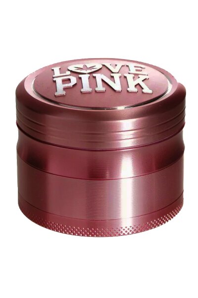 Heisenberg - Pollinatorgrinder 4tlg. - Love Pink - D:62mm H:50mm - Pink