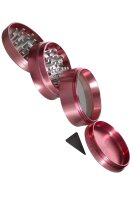 Heisenberg - Pollinatorgrinder 4tlg. - Love Pink - D:62mm H:50mm - Pink