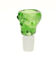 Simply Glaskopf 18,8er - Totenkopf/Skull - Grün