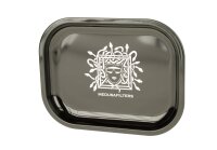 Medusa Rolling Tray - Schwarz mit logo - 18x14cm - Mini