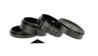 Medusa Pollinatorgrinder 4tlg - Spike - D:64mm  - Schwarz