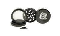 Medusa Pollinatorgrinder 4tlg - Spike - D:64mm  - Schwarz