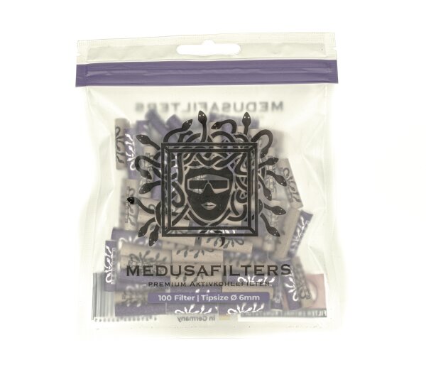 Medusa Aktivkohlefilter - 100 Stk. Mixed - im Beutel