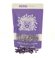 Medusa Aktivkohlefilter - 250 Stk. Violet - im Beutel