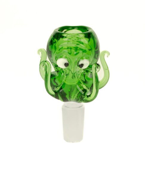 Simply Glaskopf 14,5er - Octopus Grün