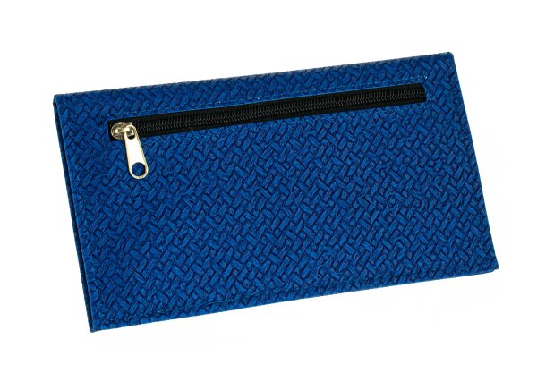 Champ - Tabaktasche  - 160x90mm - geriffelt - Blau