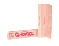 G-Rollz - Lightly Dyed Pink - King Size Slim - 50 Blättchen