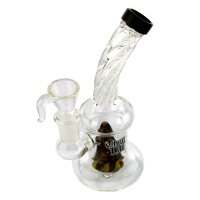 Glasbong - Thug Life - Black Twist 14,5er H:16cm D:34mm