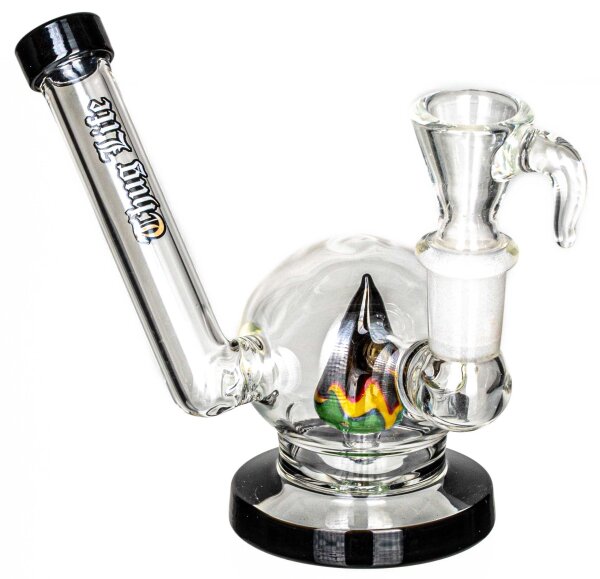 Glasbong - Thug Life - Black Shroom 14,5er H:11cm D:16mm