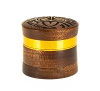 Black Leaf - Holz-/Metallgrinder/Pollinator - "Maori" - H:59mm D:60mm