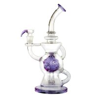 Glasbong - Thug Life - Recycler Series Purple 18,8er...