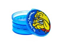 Acryl Polinatorgrinder - Bulldog - D:58mm - Blau