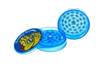 Acryl Polinatorgrinder - Bulldog - D:58mm - Blau