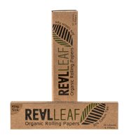 Real Leaf Organic Hemp - unbleached -  King Size Slim -...