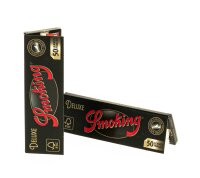 Smoking Deluxe (Black) - 1 1/4 - 50 Blättchen