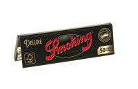 Smoking Deluxe (Black) - 1 1/4 - 50 Blättchen