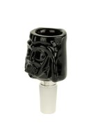 Glaskopf 14,5er - Darth Vader - Schwarz