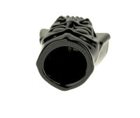 Glaskopf 14,5er - Darth Vader - Schwarz