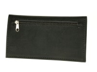 Drehtasche/Tabaktasche Schwarz/Braun Kunstleder