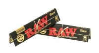 RAW Classic Black - unbleached - King Size Slim - 32...