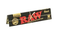 RAW Classic Black - unbleached - King Size Slim - 32 Blättchen