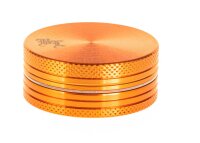 Alugrinder Black Leaf  D:40mm H:20mm - Orange