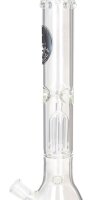Heisenberg Glasbong 18,8er - Beaker Bubble Single Perc - 5 Arm-Baumpercolator - H:50cm D:50mm WS:5mm