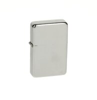 Angel Benzin Feuerzeug - Chrom gebürstet