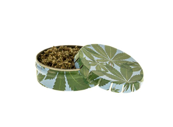 Click-Clack Dose "Leaf 2" D: 5,8cm