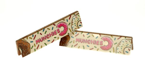 Munchies Papers - unbleached - King Size Slim - Dounut - 32 Blättchen