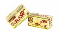 RAW Organic Hemp Rolls - unbleached - King Size Slim - 5...