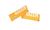 GIZEH Orange Zigarettenpapier - 50 Blättchen