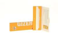 GIZEH Orange Zigarettenpapier - 50 Blättchen