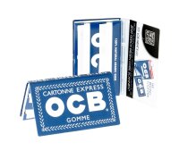 OCB Zigarettenblättchen Blau mit Gummizug - 100 Blättchen