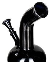 Black Artline Glasbong 14,5er - Bouncer  Hanfblatt -...