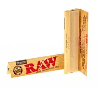 RAW Classic - unbleached - King Size Slim - 32 Blättchen